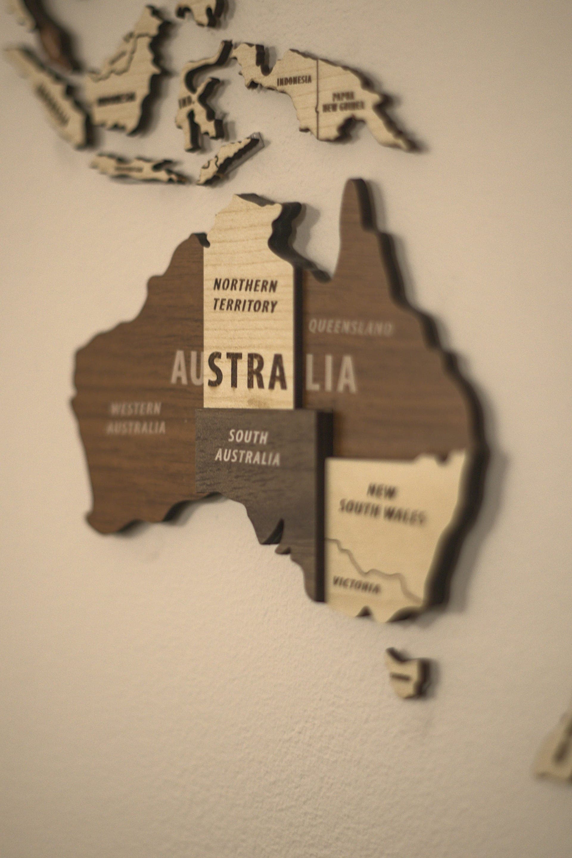 Australia map showing national reach